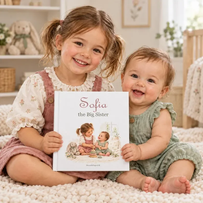 Big Sister & Big Brother personalised printed book