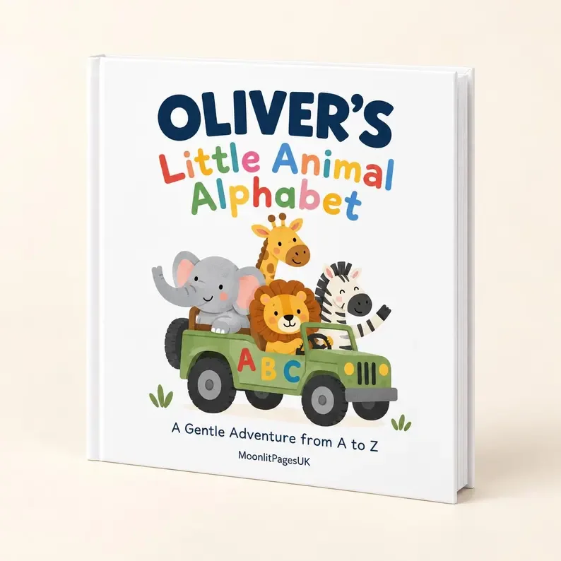 My Name ABC Book personalised printed book
