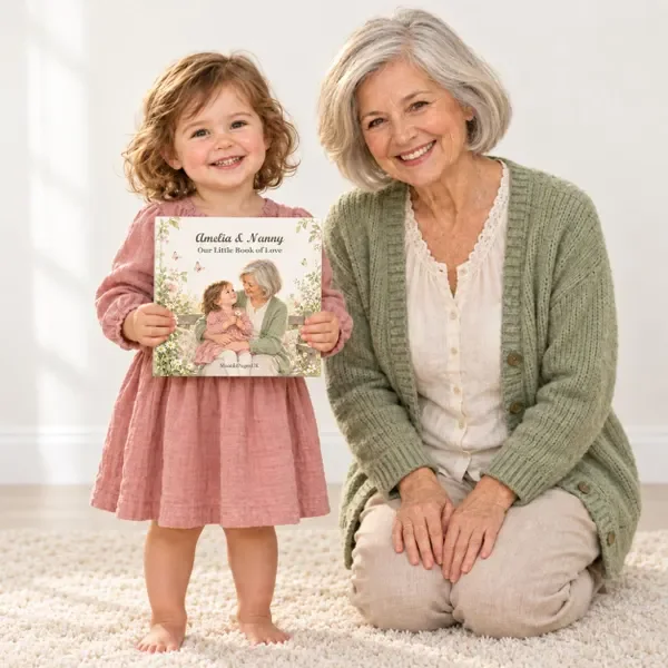 A Book for Grandma personalised printed book