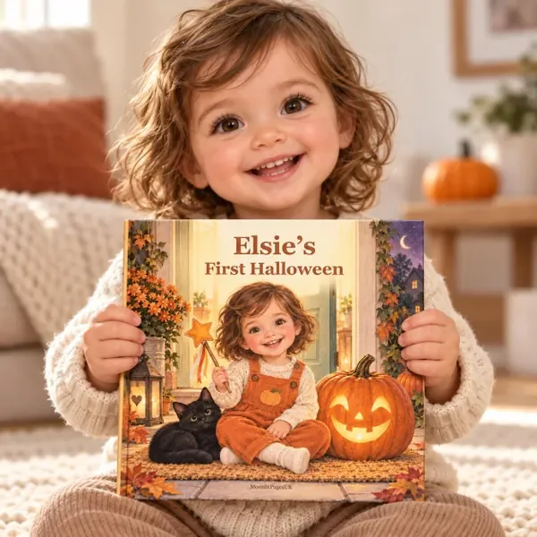 My First Halloween personalised printed book