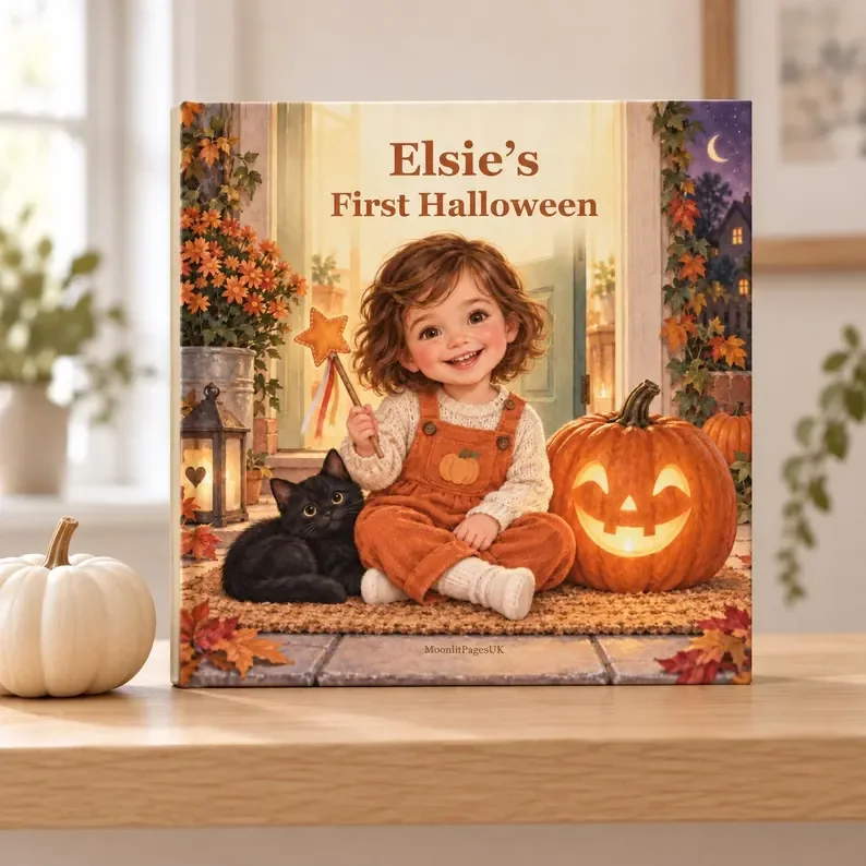 My First Halloween personalised printed book