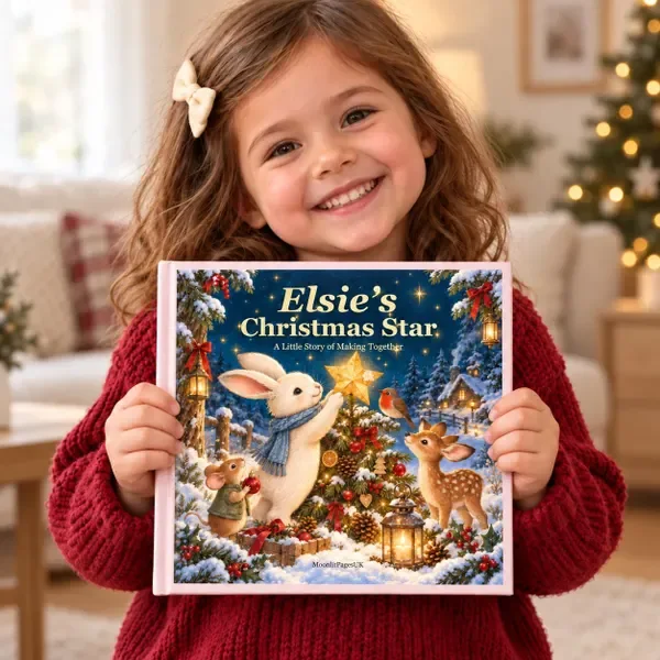 The Christmas Star personalised printed book