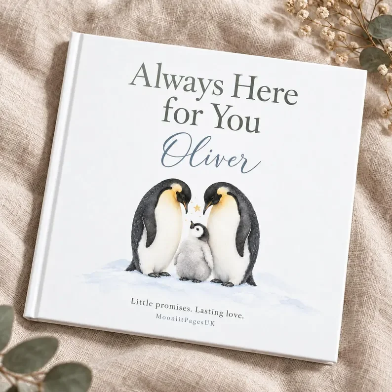 The Penguin Promise personalised printed book